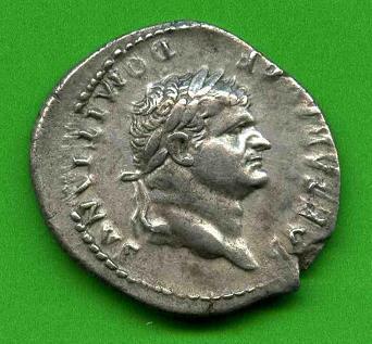 Denar Domitianus C. 47 Av. CAESAR AVG F DOMITIANVS..jpg