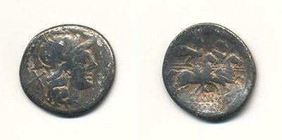 Denar Cnaeus Calpurnius Piso Rom 189-180 v.Chr., Cr. 153,1.jpg