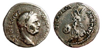 Vitellius AR denarius. VICTORIA AVGVSTI.JPG