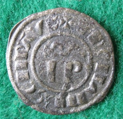 1197-1250 Friedrich II. Denar 1246 Messina, Sp (2).JPG
