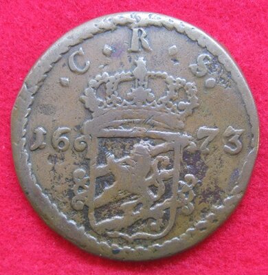 1660-1697 Karl XI. 1 Öre 1673; KM 264 (2).JPG