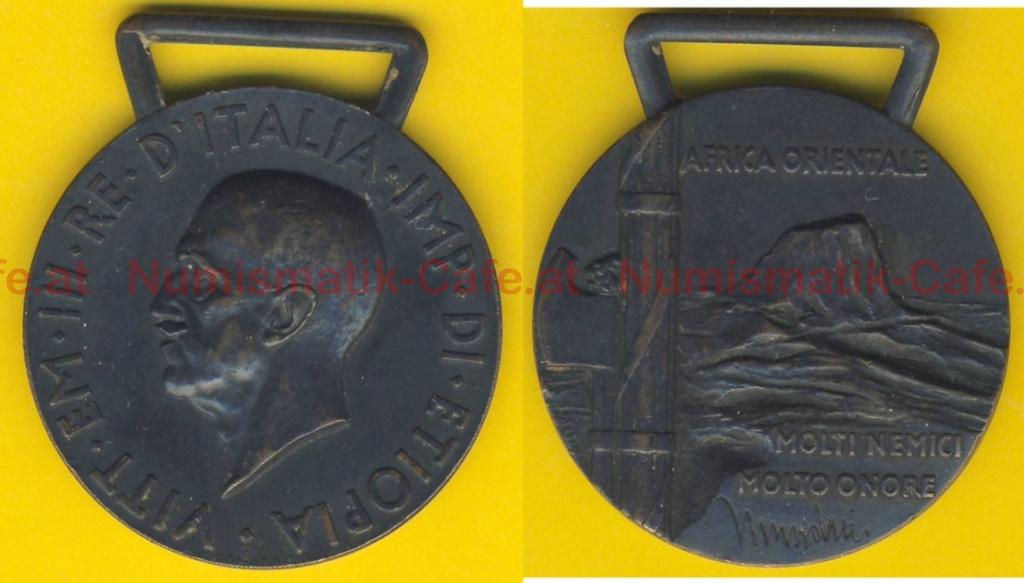 #VE51 - Medaille VEIII als Kaiser von Äthiopien