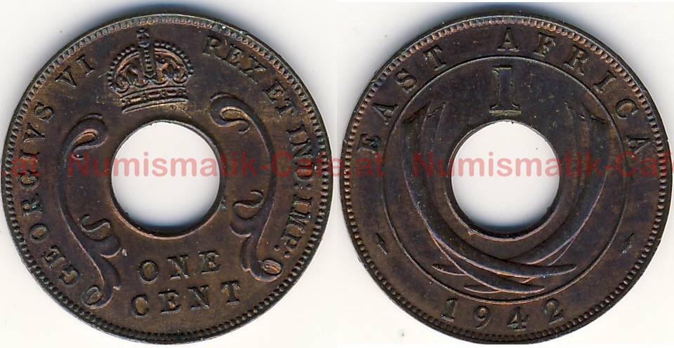 #HSb08 - 1 Cent, 1942, London