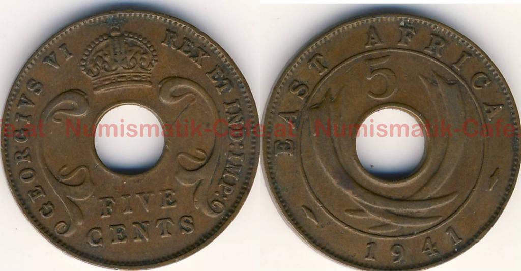 #HSb02 - 5 Cents, 1941I, Bombay, dick