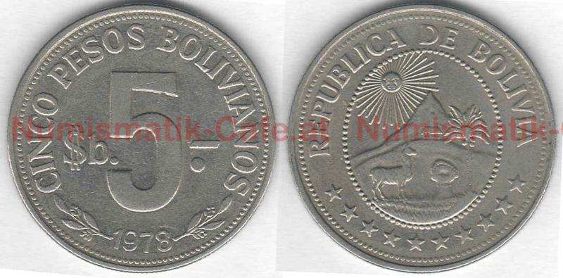 Bolivien 5$b