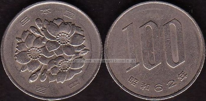 100Yen 1987