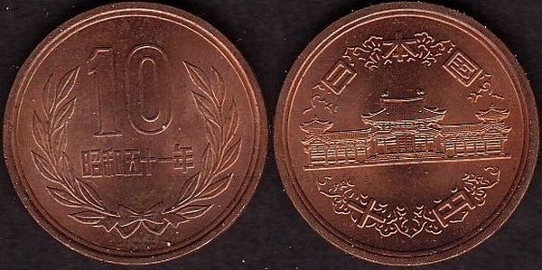 10 Yen 1976