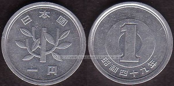 1 Yen 1974