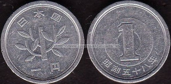 1 Yen 1983