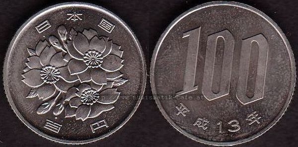 100 Yen 2001