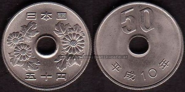50 Yen 1998