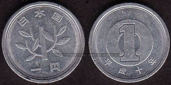 1 Yen 1998