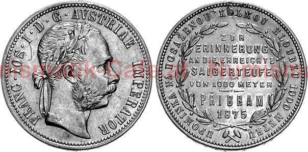 1 Gulden Pribram 1875