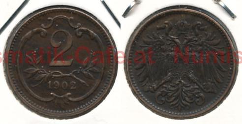 2 Heller 1902 Wien