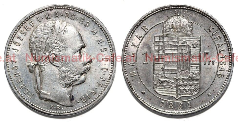 1 Forint 1881 KB