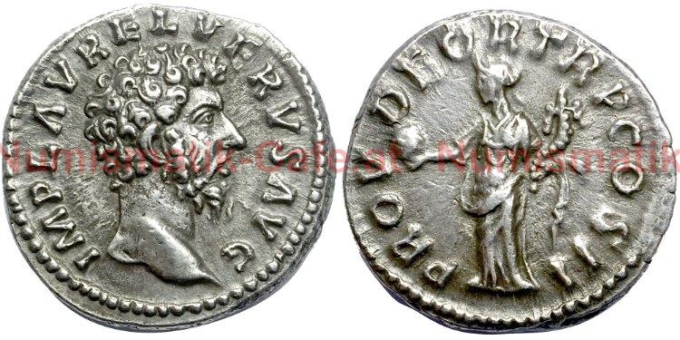 LUCIUS VERUS - Denar -Providentia-RICIII 514