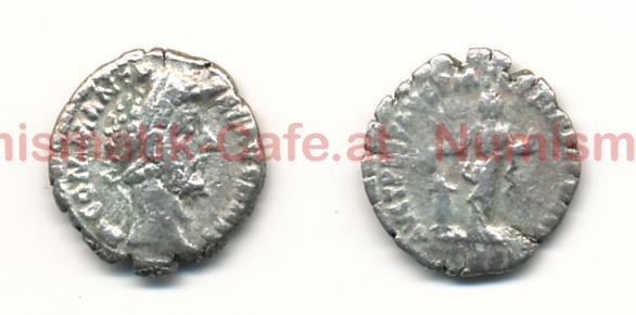 Commodus Denar Rom RIC 146 var. (RV zusätzliches AVG).