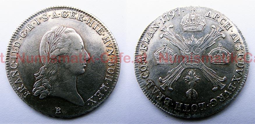 1/4 Kronentaler 1797 B (Kremnitz)