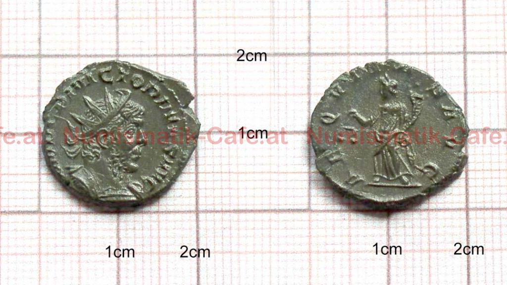 VICTORINVS-Antoninian-AEQVITAS AVG-RIC V/II/126;Elmer 702