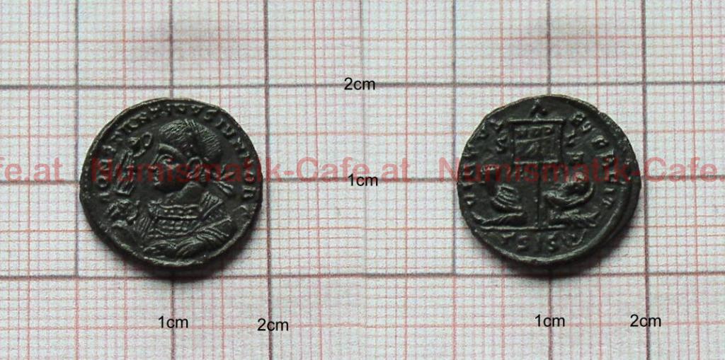 CONSTANTINUS II  - Follis-SISCIA-RIC VII/133