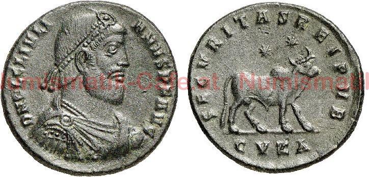 IULIANUS II - Doppelmaiorina - CYZICUS - RIC VIII / 127