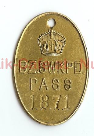 BZ. SWKPD. Nr. 1871