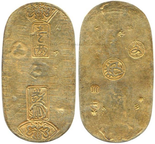 1819-1828 Bunsei Koban-Kin