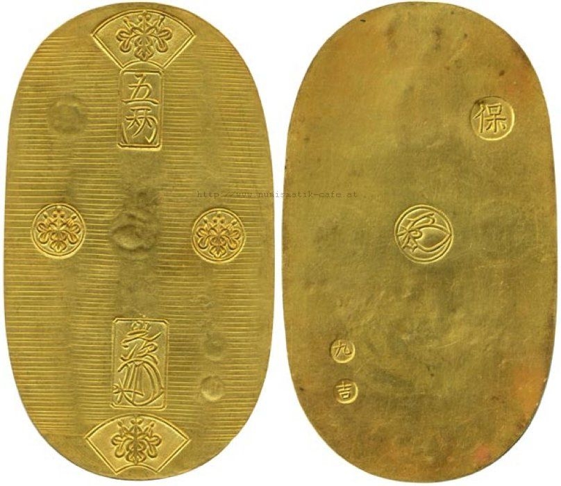 1837-1843 Tenpo Goryoban-Kin
