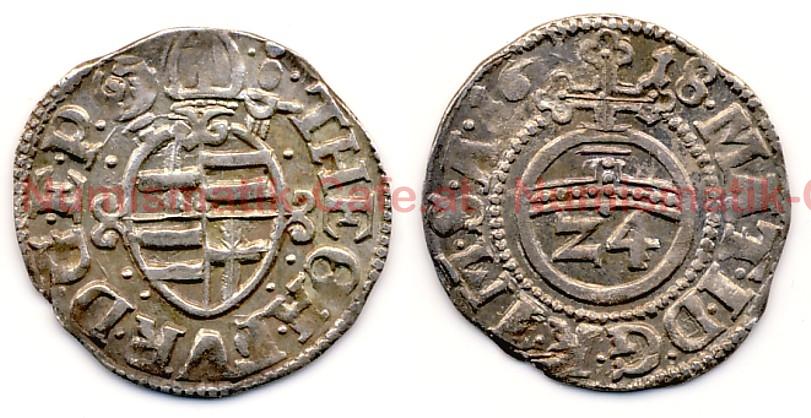 #S53Le 1 Reichsgroschen (1/24 Taler) 1618 (Kipper-Reichsgroschen)