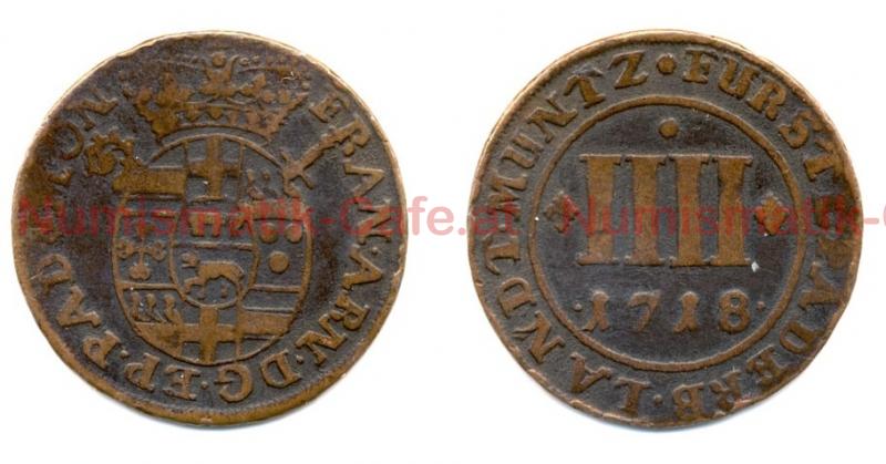 #S254Aa 4 Pfennig 1718