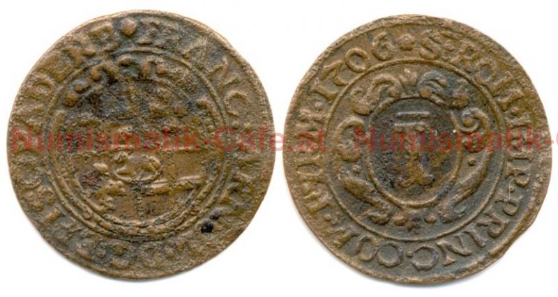 #S211Bc 1 Pfennig 1706