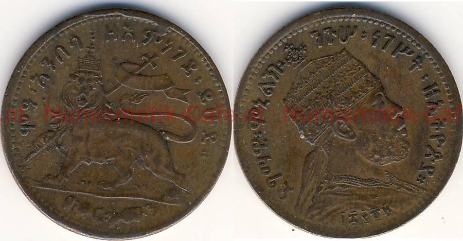 #M09b - 1/32 Gersch, EE 1889, Addis Abeba