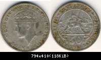 #HSb19 - 50ct, 1943I, Bombay