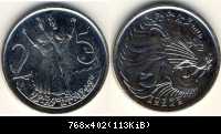 #DB05 - 25 Santim, EE 1996, Royal Canadian Mint
