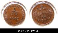 5/10 Soldo 1862 V (Venedig)