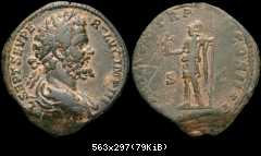 SEPTIMIUS SEVERUS-Sesterz-ROMA- RIC IV/I/673