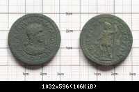 GALLIENUS-AE31-PAMPHYLIA/SIDON-ApolloSidetes