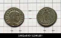 MAXENTIUS - Follis-OSTIA-RIC VI/45(A)