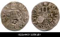 #S122A1b(P) 2 Mariengroschen (= 1/18 Taler) 1655