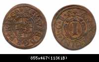 #S188Ba 1 Pfennig 1685