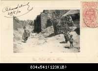 #M02 - Postkarte Harar 1910 alte Straße