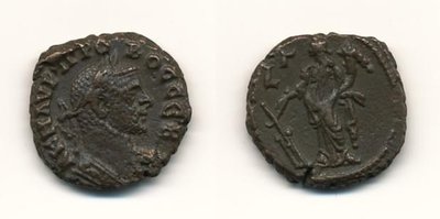 Alexandria Probus AE-Tetradrachme Jahr 3 (277-278) Milne 4557-4560.jpg