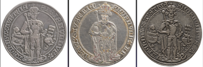 Guldiner Sigismund 1486 (Onlinesammlung KHM Wien).png