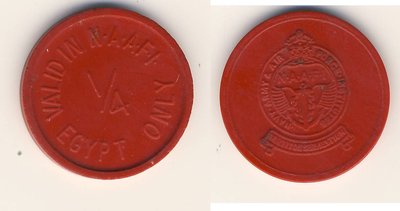 Egypt Token NAAFI ein Viertel Piaster rot.jpg