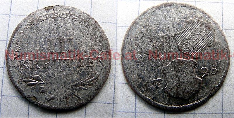 III Kreuzer 1795 H