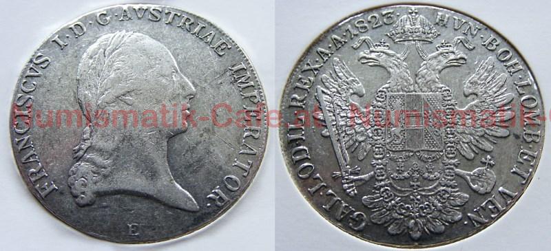 Taler 1823 E (Karlsburg)