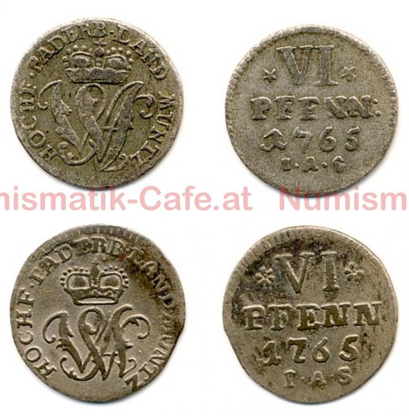 #S318Aa 6 Pfennig 1765