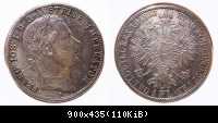 1 Gulden 1860 A