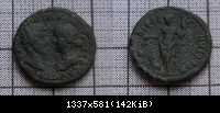 Marcus Aurelius und Faustina Iunior-AE22-LYDIA-NYSIA-Dionysos-RPConline1464